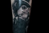 Jack White Black And Grey Portrait Tattoo Amsterdam Wwwdigztattoo with regard to dimensions 3456 X 5184