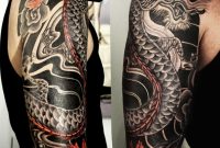 Japanese Dragon Half Sleeve Cover Up Tattoo Ass Tattoos regarding dimensions 1024 X 1024