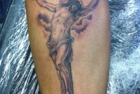 Jesus On The Cross Tattoo On Forearm Tattooshunt with size 1195 X 1600
