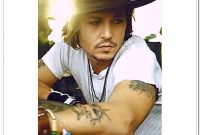 Johnny Depp Left Arm Tattoo with dimensions 1323 X 1067