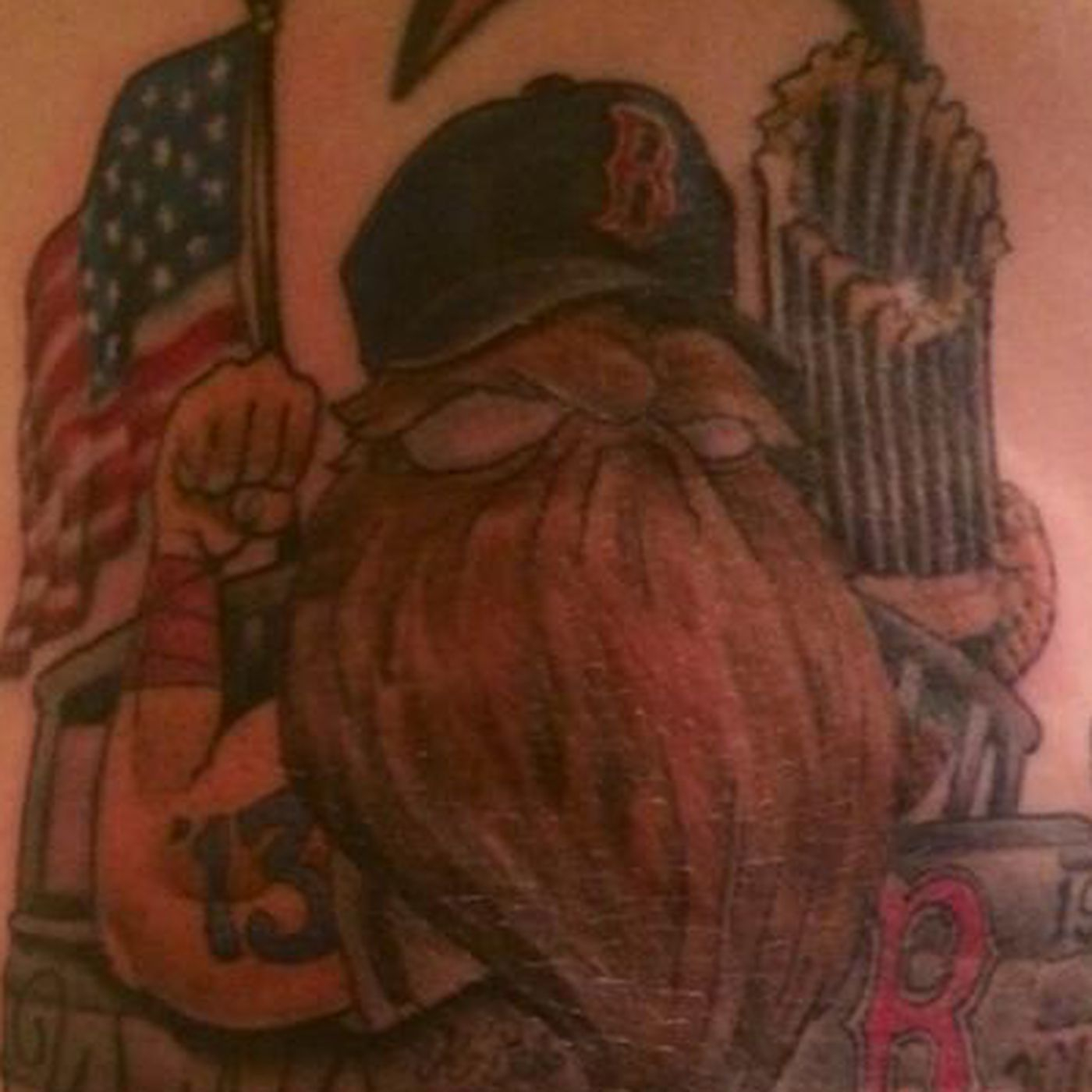 Jonny Gomes Will Never Ever Regret This Tattoo Sbnation pertaining to dimensions 1400 X 1400