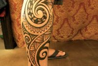 Kona Henna Studio Polynesian Leg Design Henna Kona Henna within sizing 1125 X 1500