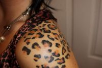 Leopard Print Tattoos On Arm Leopard Spots Tattoos On Arm Of Girl with dimensions 780 X 1024