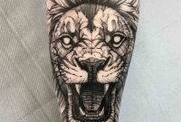 Lion Portrait Tattoo Arm Tattoos Lions And Arms throughout measurements 1080 X 1350