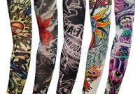 Long Sleeves Fake Tattoo Stockings Elastic Arm Sleeve Arm Stockings pertaining to measurements 1000 X 1000