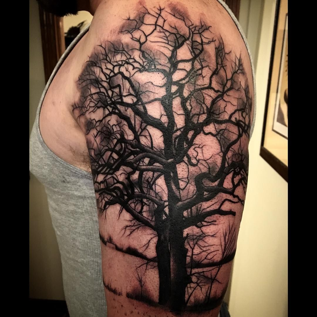 Meghanhoogiand Only Do A Tree Once A Yearhere You Go Treetattoo throughout measurements 1080 X 1080