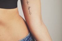 Memento Mori Small Tattoo Woman Upper Arm Inkspiration in size 888 X 1334