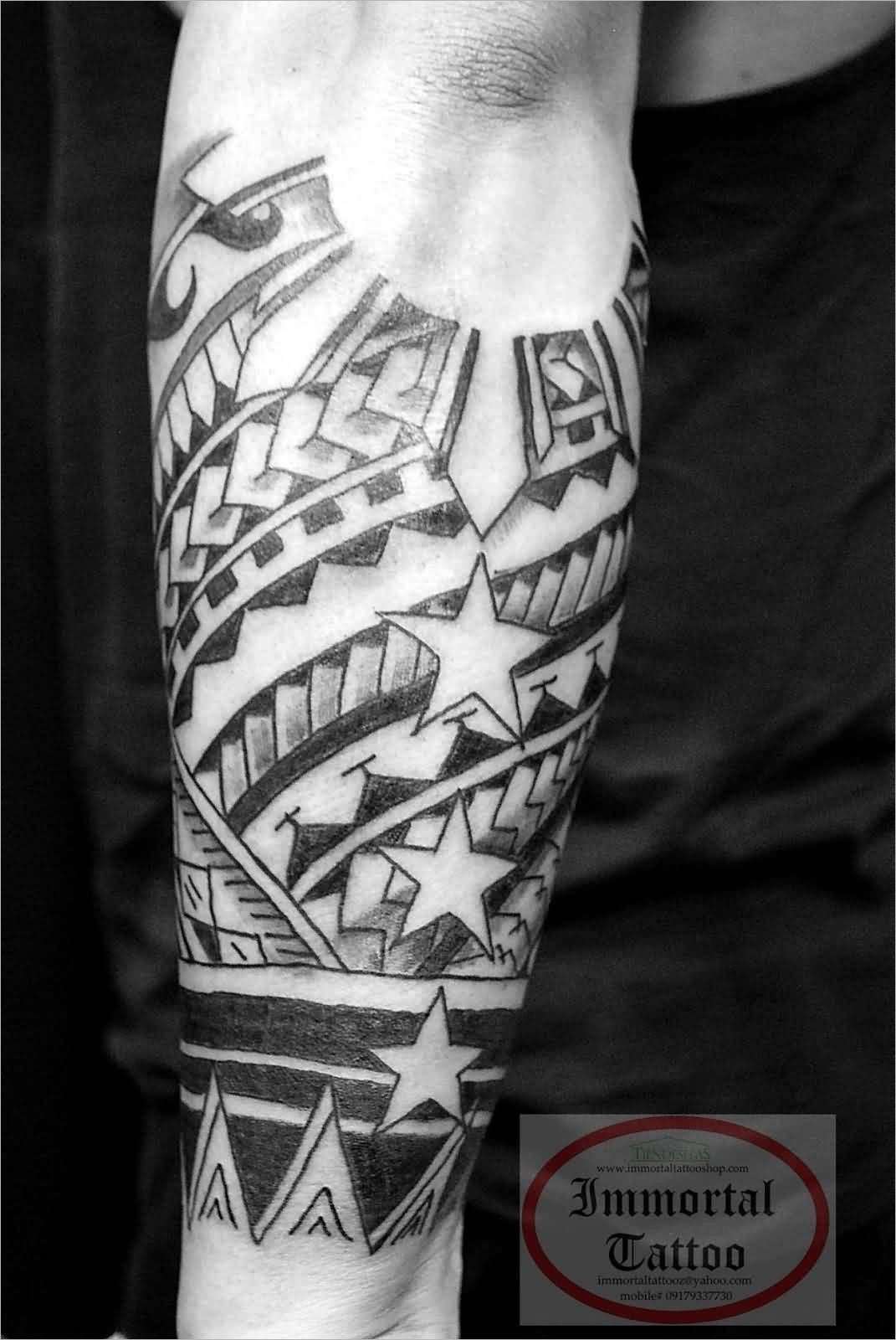 Mens Lower Arm Tribal Tattoos Fresh Attractive Filipino Tribal with regard to proportions 1071 X 1600