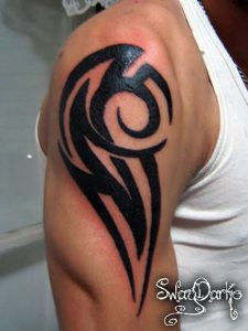 Mens Upper Arm Tribal Tattoos Tribal Tattoo Designs For Men Meanings with size 1024 X 1367