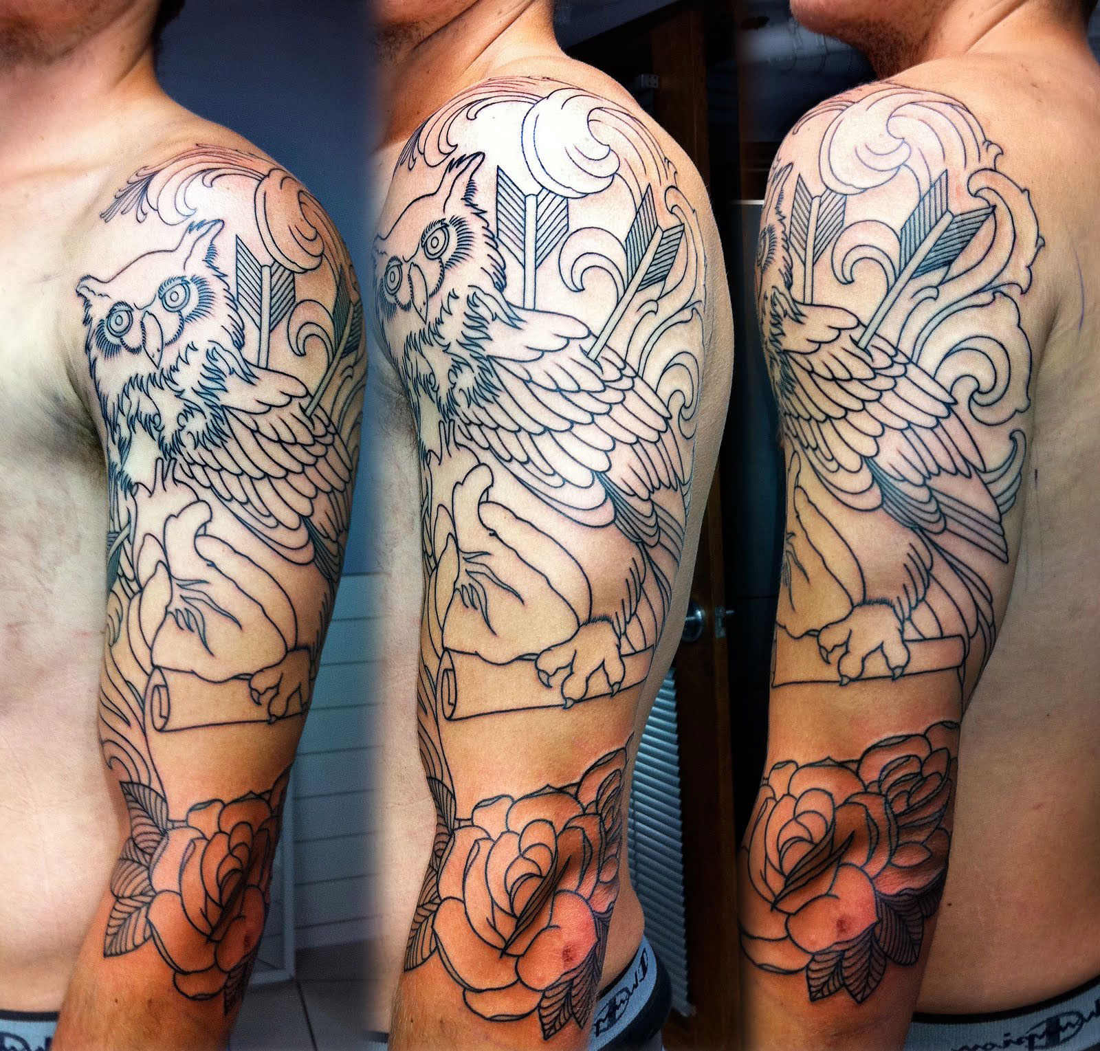 Mexican Sleeve Tattoos Cool Tattoos Bonbaden regarding proportions 1600 X 1529