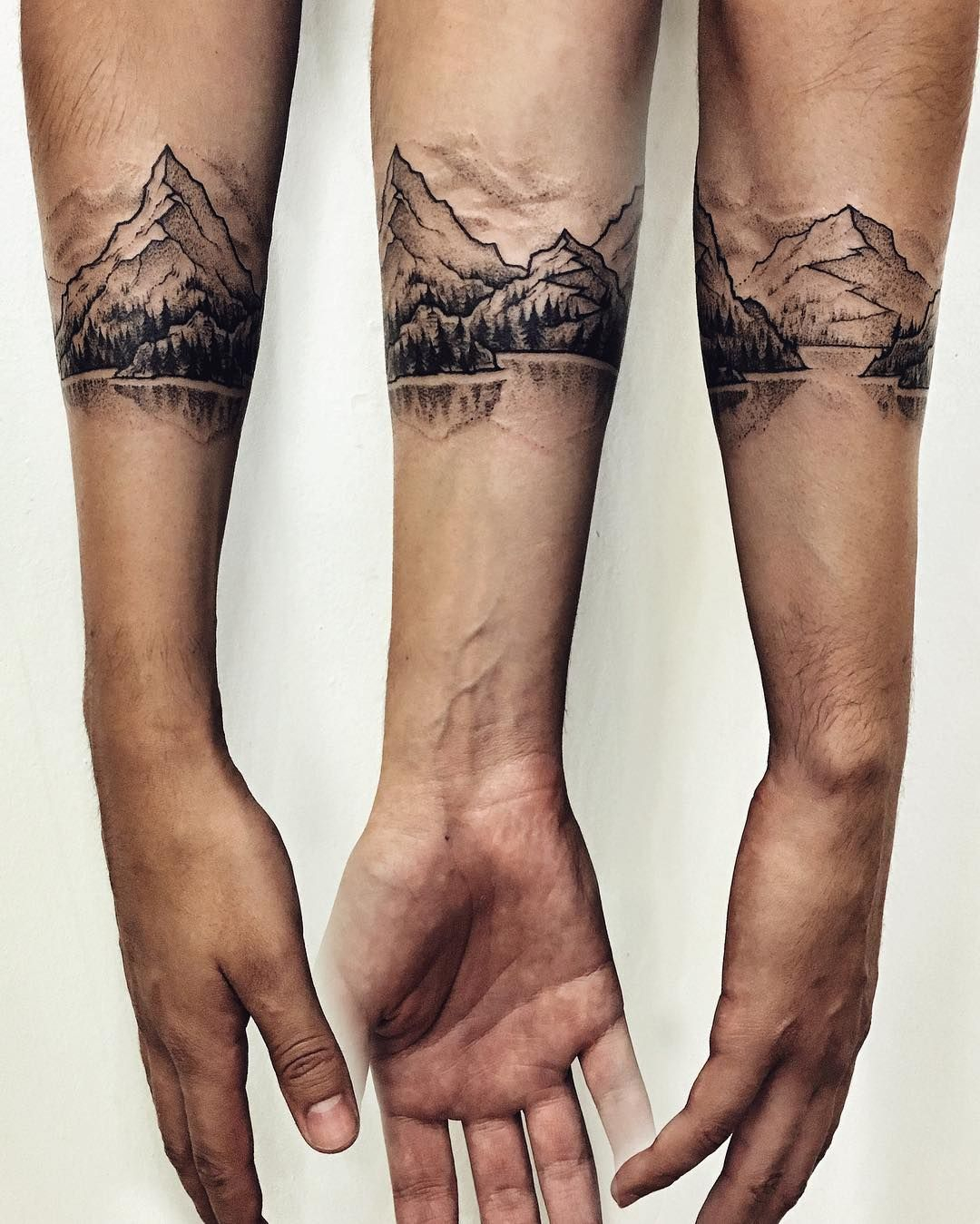 Mountain Tattoo Art Pinte intended for dimensions 1080 X 1349