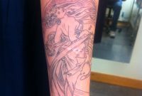 Mucha Forearm Tattoo And Scar Cover Up Ronan Gibney Imperial throughout size 1530 X 1675