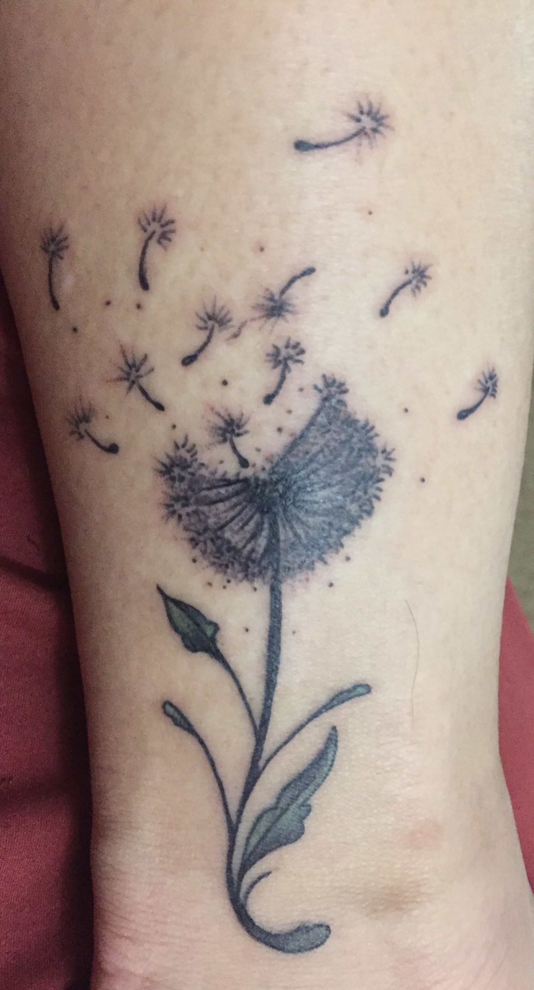 My Military Brat Tattoodandelions Are The Official Flower Of The with regard to sizing 1702 X 3155