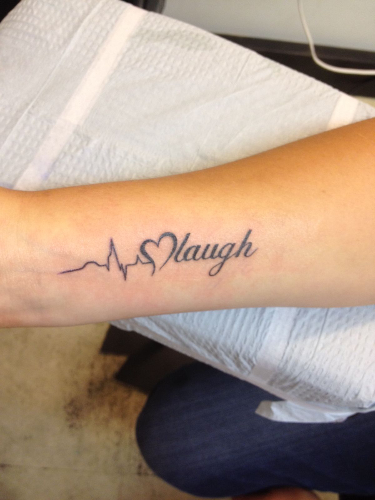 My Tattoo I Love It Live Love Laugh Livelaughlove Tattoos with proportions 1200 X 1600