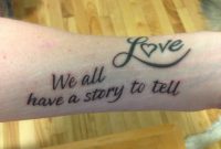 My Tattoo In Honor Of To Write Love On Her Arms To Raise Awareness for measurements 2048 X 1536