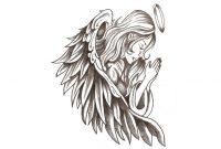 Native Angel Tattoo Designs Gallery Ba Angels Angel Halo Tattoo within size 1024 X 768