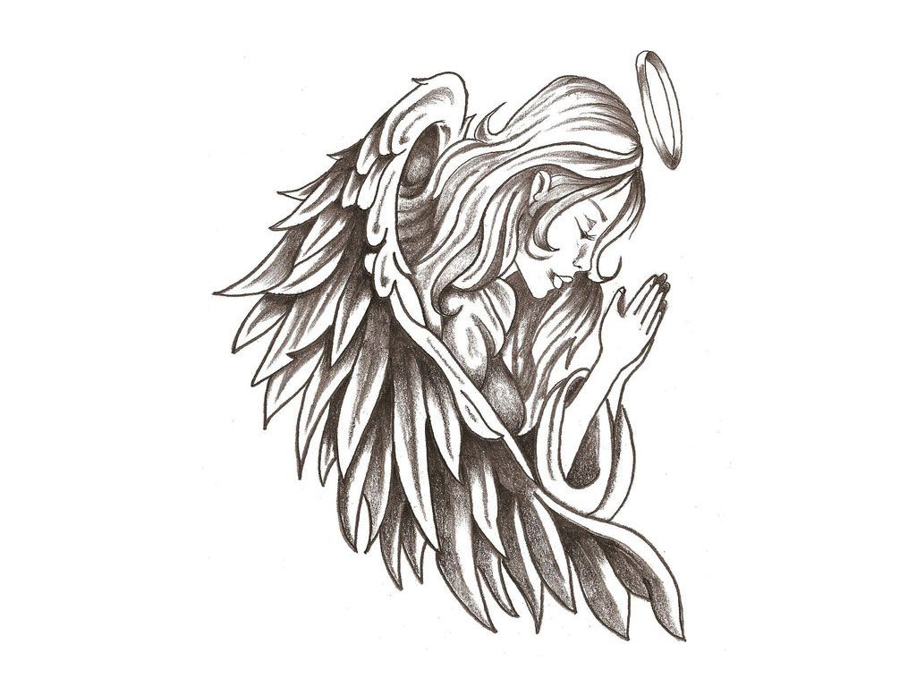 Native Angel Tattoo Designs Gallery Ba Angels Angel Halo Tattoo within size 1024 X 768