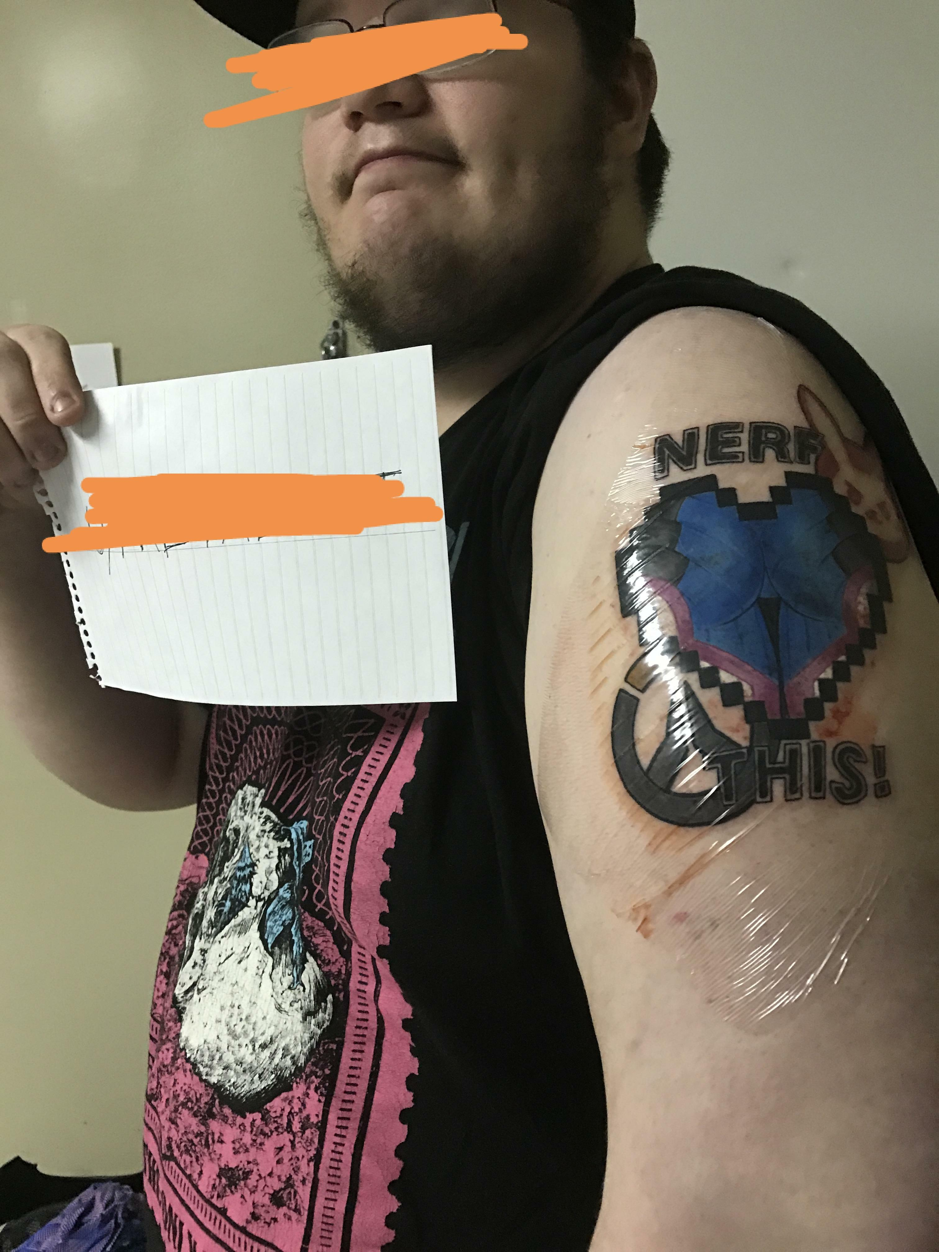 Nothing Says Neckbeard Like A Fictional Girls Ass Tattooed On Your in dimensions 3024 X 4032
