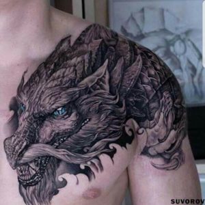 Now This Is One Of The Best Dragon Tattoos Ive Ever Seen Ive throughout size 1080 X 1075