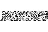 Outline Armband Tattoo Design pertaining to sizing 1200 X 1200