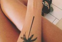 Palm Tree Forearm Tattoo Ideas For Women At Mybodiart Tree pertaining to measurements 1142 X 1500