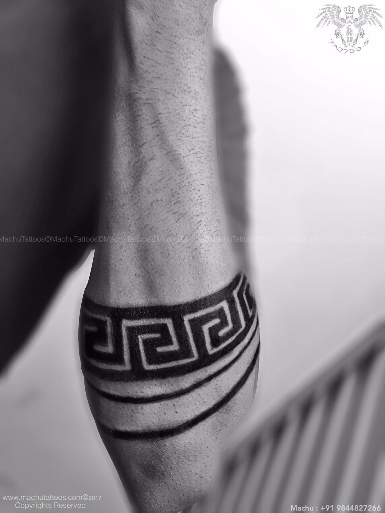 Polynesian Armband Tattoo Done Suresh Machu From Machu Tattoo inside proportions 1254 X 1672