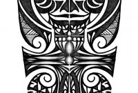 Polynesian With Cross Forearm Tattoo Design Thehoundofulster for sizing 745 X 1073