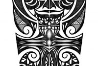 Polynesian With Cross Forearm Tattoo Design Thehoundofulster within proportions 745 X 1073