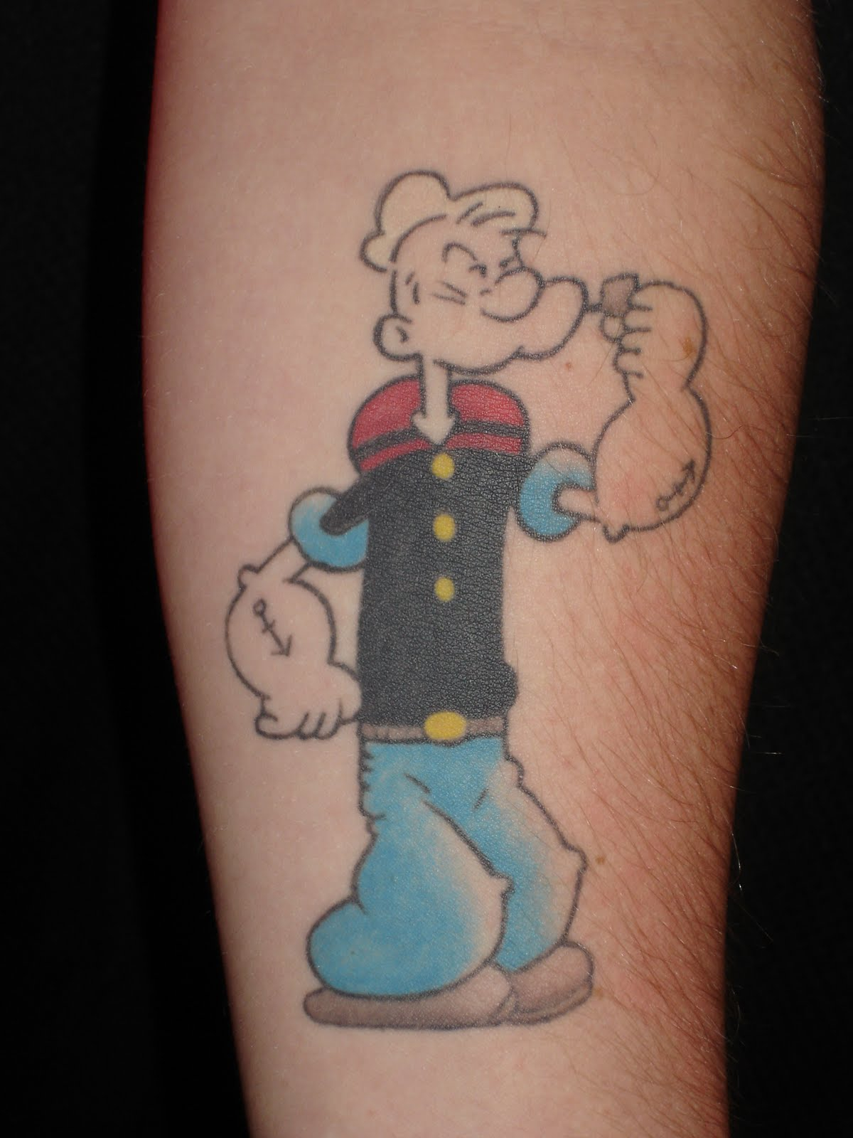 Popeye Arm Anchor Tattoo * Arm Tattoo Sites.