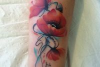Poppy Flowers Tattoo On Arm Sleeve intended for sizing 960 X 960