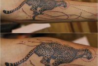 Realistic Cheetah In Motion Tattoo Done Eric Jason Dsouza From within size 1280 X 1280