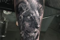 Realistic Lion Head Tattoo On Arm Maksims Zotovs in size 960 X 960