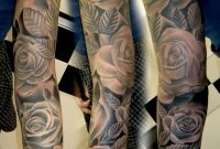 Realistic Rose Tattoos Sleeve Finished This Sleeve Off At Long with sizing 2925 X 3824