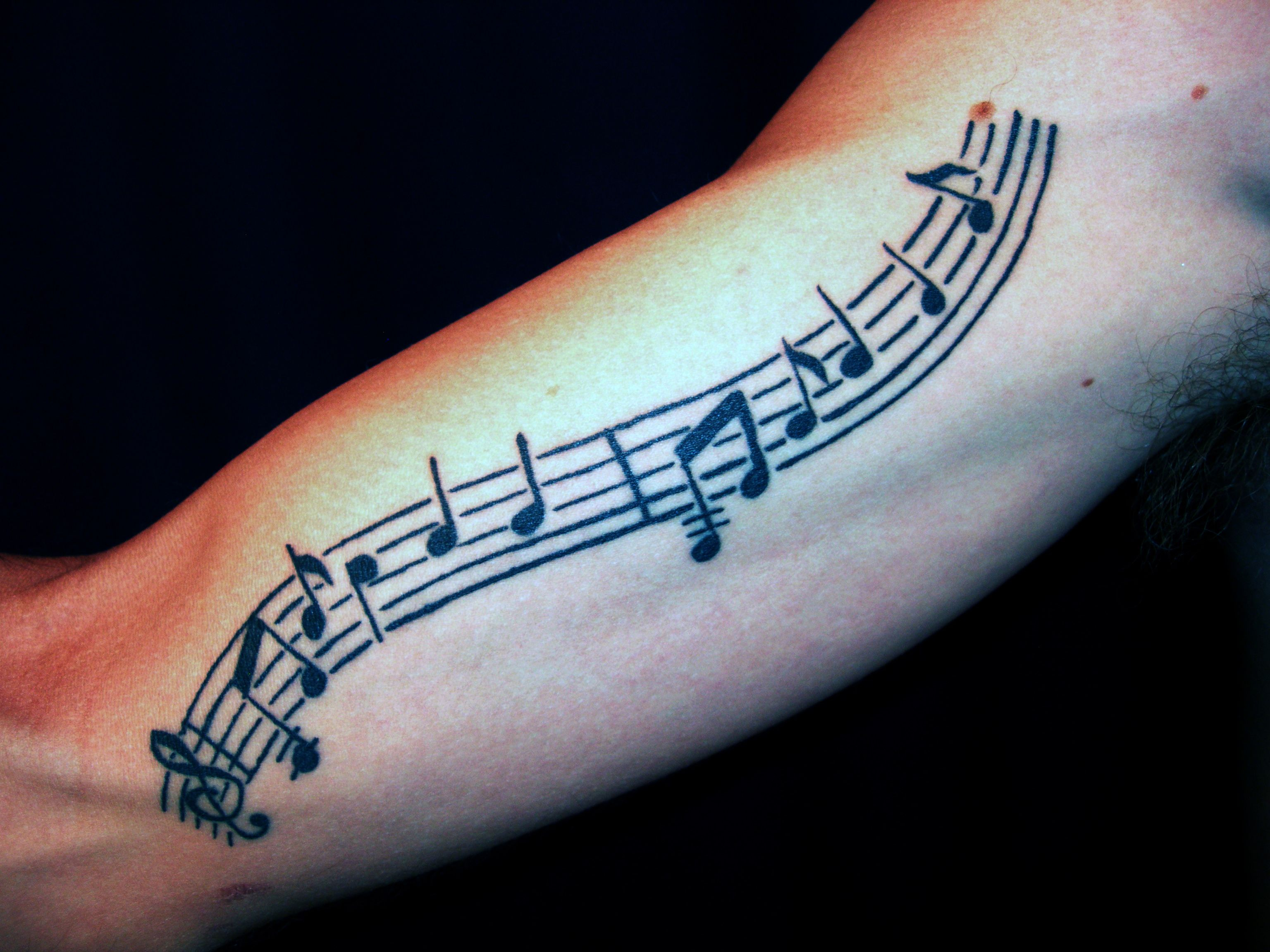Sheet Music Tattoo Pictures At Checkoutmyink 3072x2304 Jpeg pertaining to measurements 3072 X 2304
