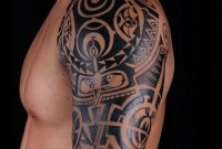 Shoulder Tattoos For Men Mens Shoulder Tattoo Ideas With Tattoo On for size 782 X 1024