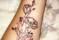 Simple Floral Tattooforearm Placement Peircingstattoos intended for proportions 750 X 1334