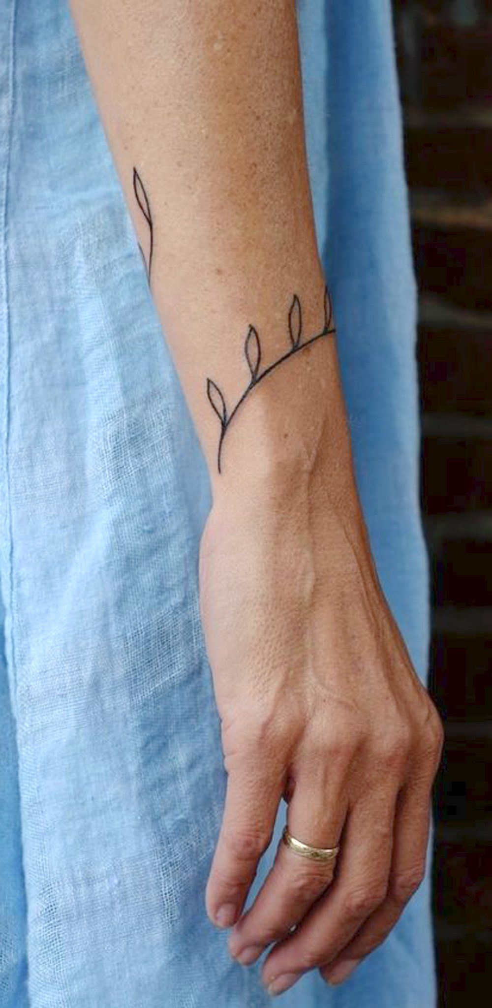 Simple Small Nature Tattoo Ideas That Are Indie And Boho Styled pertaining to sizing 1000 X 2048