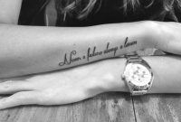 Simple Tattoo Quotes On Arm Never A Failure Always A Lesson with regard to measurements 2448 X 2448