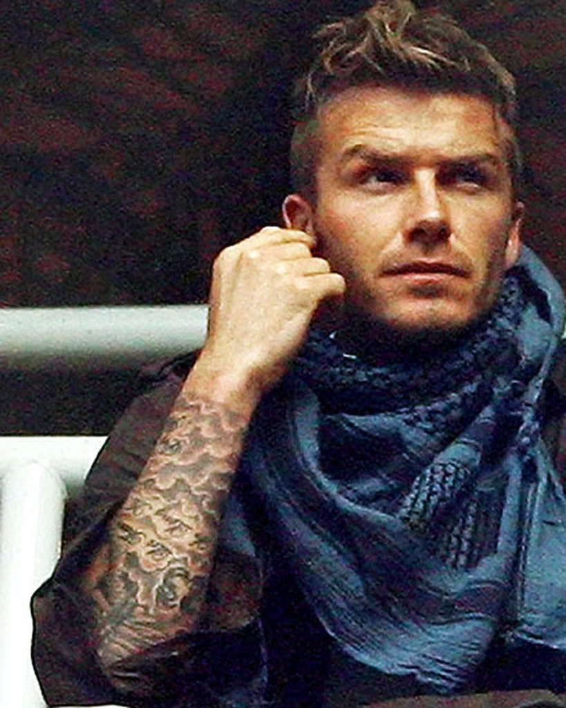 Sleeve Tattoo David Beckham Sleeve Tattoo Top Art Styles for size 819 X 1024