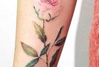 Small Delicate Single Rose Forearm Tattoo Ideas For Women Vintage pertaining to dimensions 991 X 2048