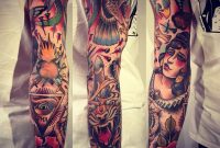 So Dope Moon Woman Rose Eagle Arm Tattoo Neo Traditional Alex for dimensions 1280 X 1280
