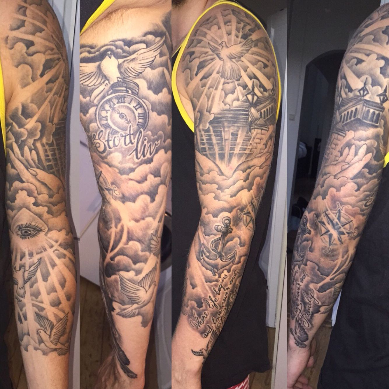 Family Arm Sleeve Tattoos Arm Tattoo Sites