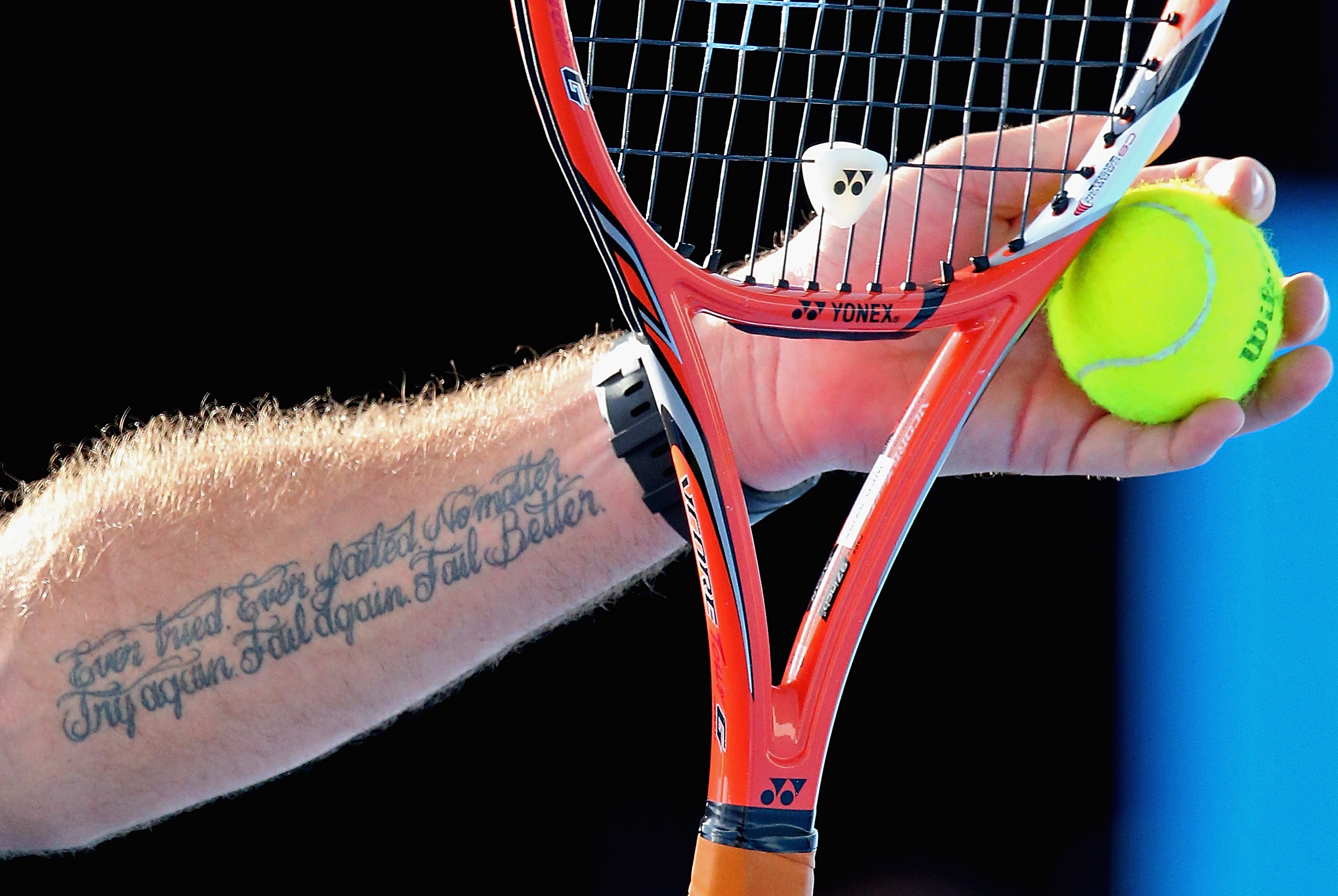 Stan Wawrinka Has A Really Cool Tattoo On His Left Forearm For The Win within sizing 3000 X 2010