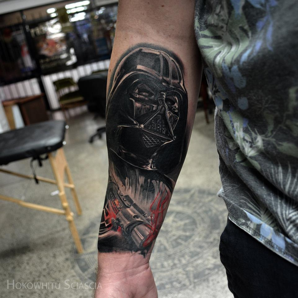 Star Wars Darth Vader Tattoo On Right Forearm intended for proportions 960 X 960