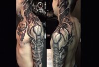 Stunning Cyborg Tattoo Httptattooideas247cyborg Sleeve inside size 900 X 900