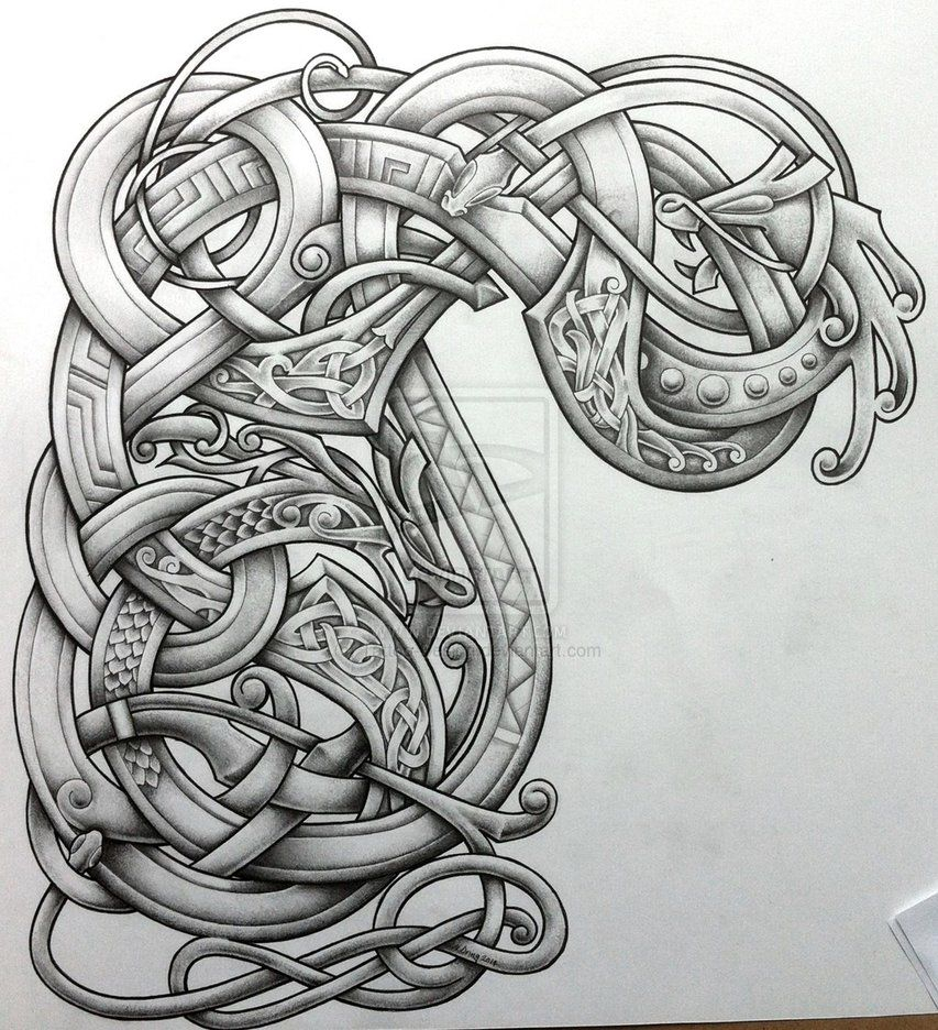 Stylised Arm And Chest Design Tattoo Design On Deviantart with regard to size 853 X 936