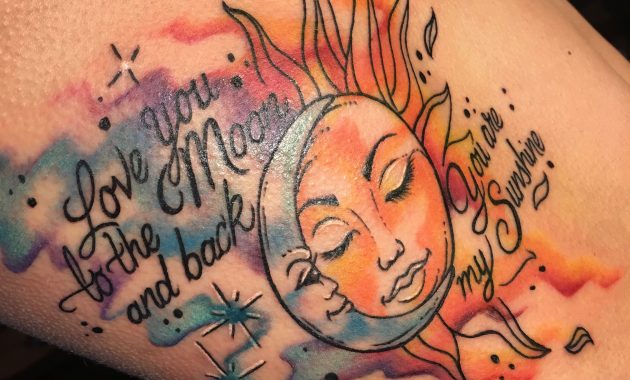 I Love You To The Moon And Back Arm Tattoo Arm Tattoo Sites