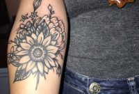 Sunflower Tattoo Wildflower Tattoo Girl Tattoo Ad Small throughout measurements 736 X 1308