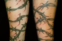 Tattoo Portfolio Black Grey And Red Barbed Wire Sleeve Barbed Wire inside measurements 1491 X 1600