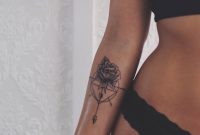 Tattoo Rose Arrow Underarm Arm Bliss Pinte regarding dimensions 1242 X 1222